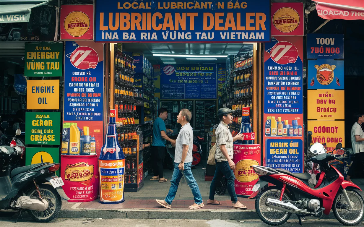 đại lý dầu nhớt tại Bà Rịa Vũng Tàu