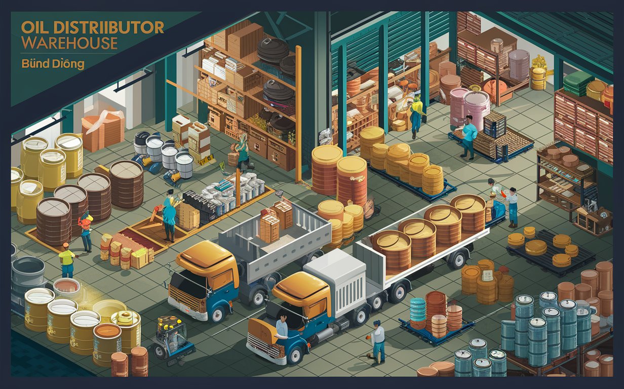 Đại Lý Phân Phối Dầu Nhớt tại Bình Dương