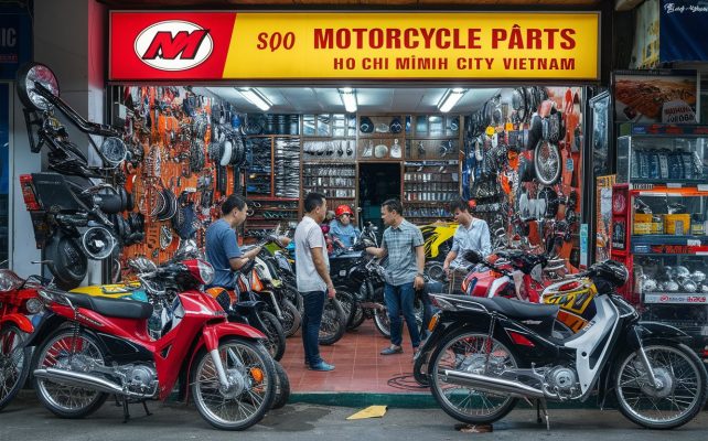 Đại Lý Phân Phối Phụ tùng xe máy Tại TPHCM