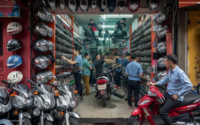 Đại Lý Phân Phối Phụ tùng xe máy Tại TPHCM