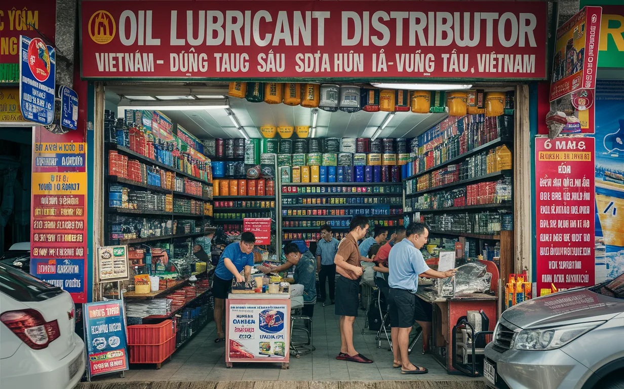 đại lý dầu nhớt tại Bà Rịa Vũng Tàu