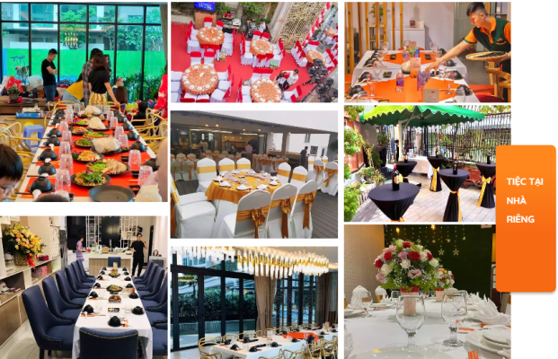đặt nấu tiệc tại nhà